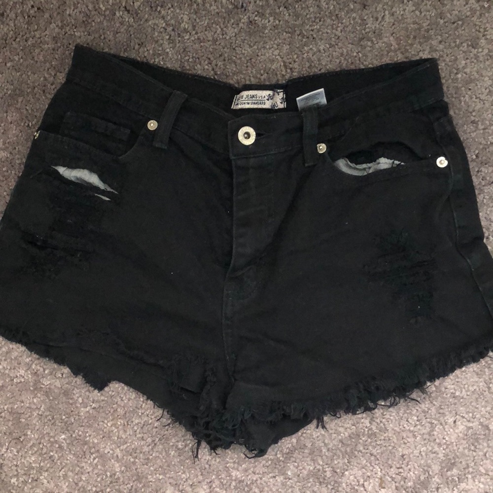 High waisted denim
